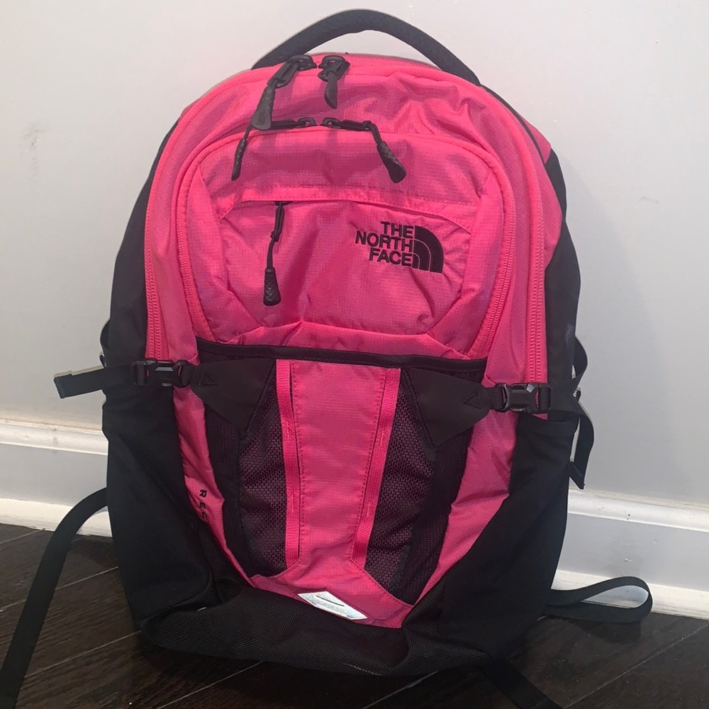 North Face Hot Pink Recon Backpack